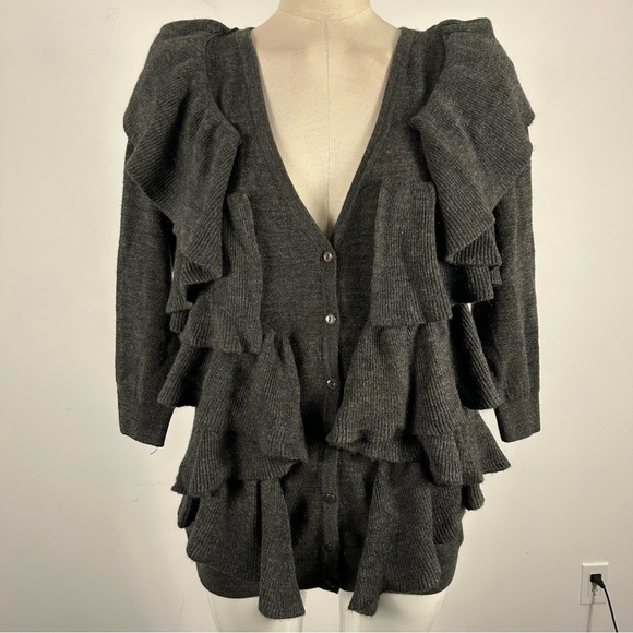 Premise Cardigan Ruffled M - Picture 3 of 12